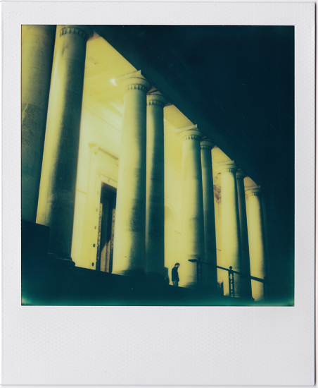 Portico of the National Museum Cardiff