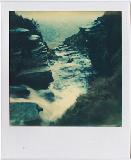 Stream running off the mountainside