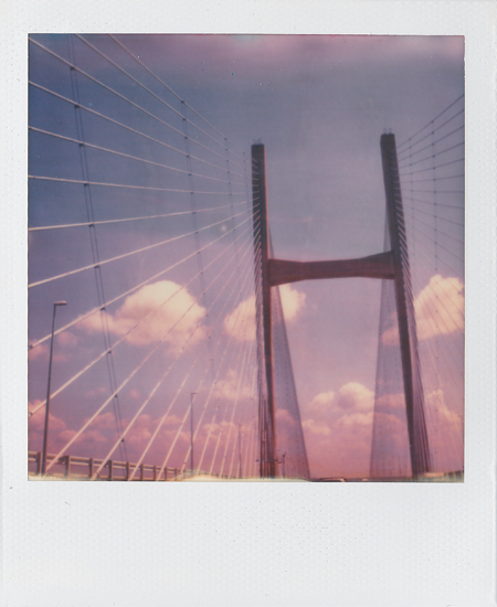 Ascending to Heaven Polaroid SX-70