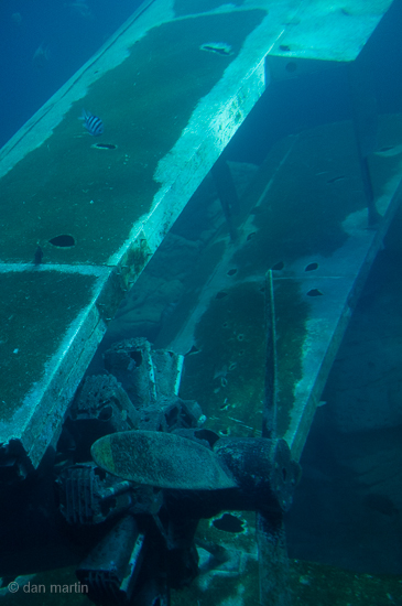 Underwater remains a story: something that does not belong