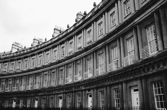 Georgian architecture in Bath by John Wood (The Elder), 1768