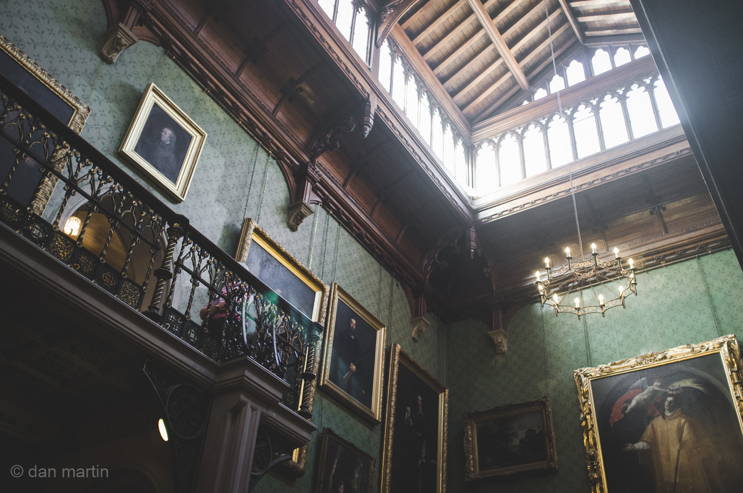 Tyntesfield house hallway 