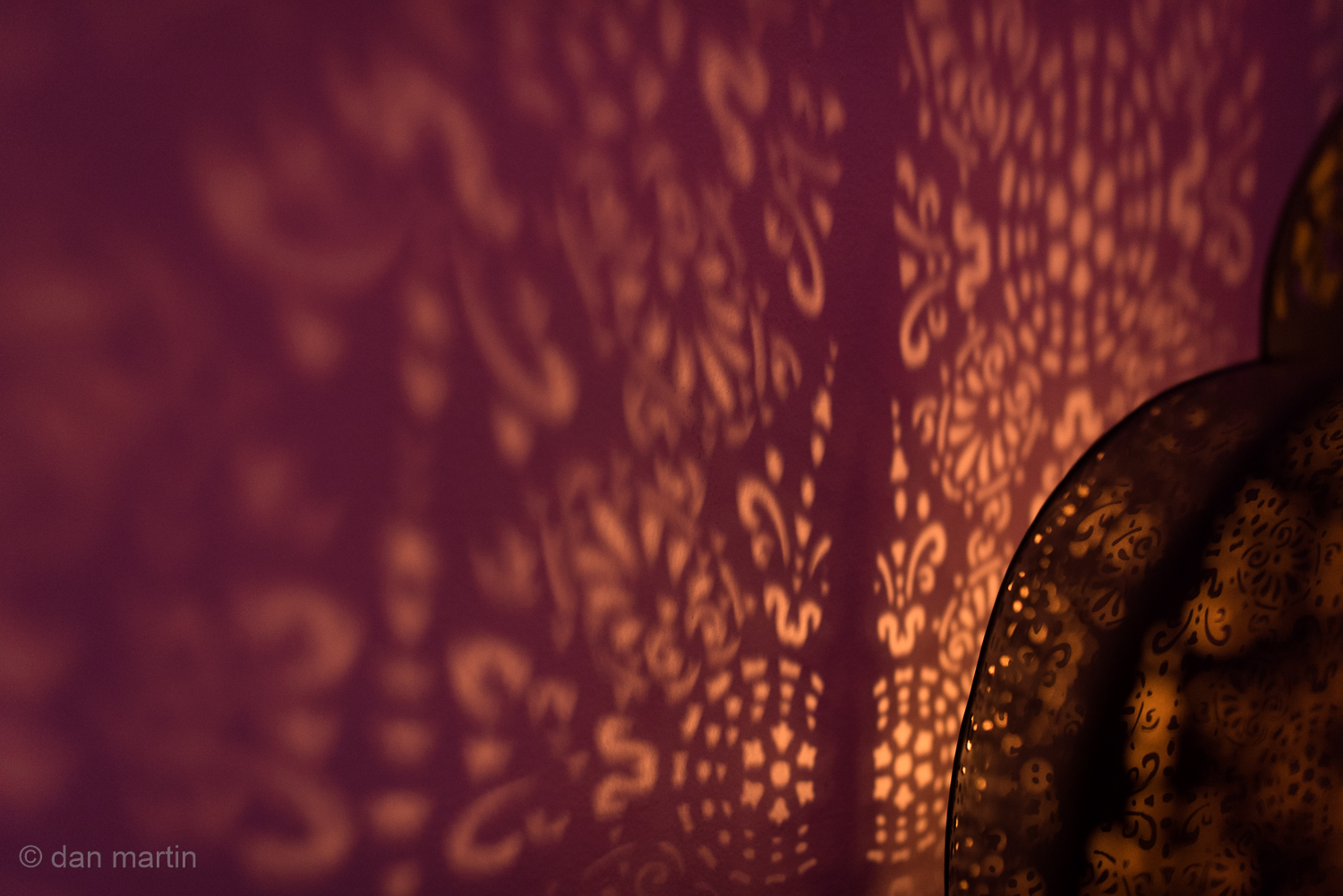 Candle Flickered Silhouettes