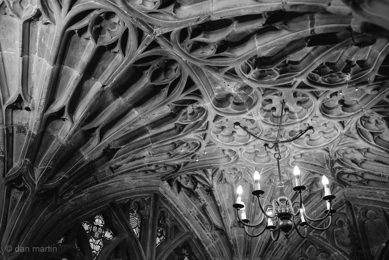 Stone detailing of Fan Vault