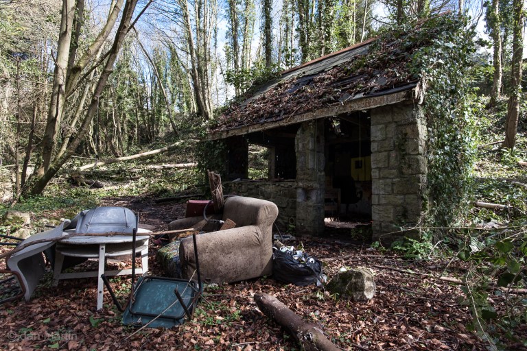 A ruin. Now a place of interest. Somewhere to investigate, to hang out. To Escape.