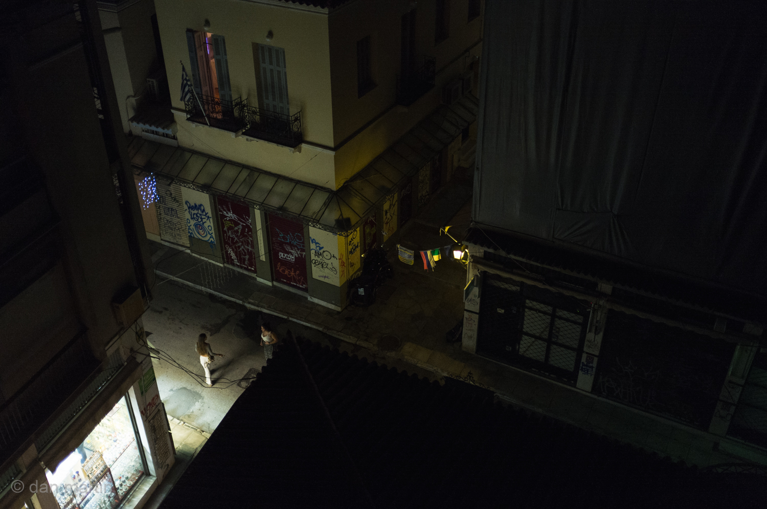 Athens #1 - The Street Below